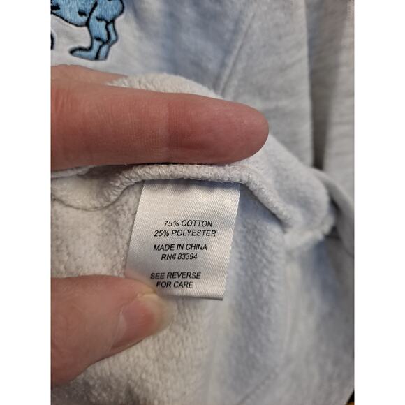 Goat USA Men's Heathered Cotton Blend Crewneck‎ Long Sleeve Sweatshirt Size S - Picture 7 of 8